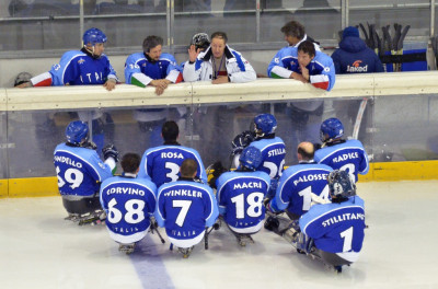 Para ice hockey: Italia per il 3° posto, al Torneo di Torino, contro la C...